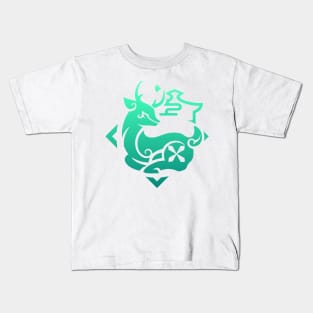 Genshin Impact Heizou Emblem Kids T-Shirt